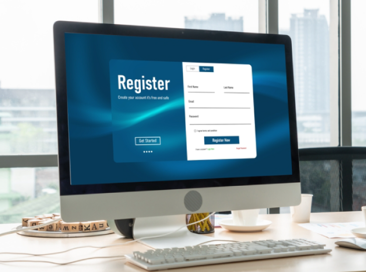 ابدأ رحلتك مع المنصة من خلال نموذج تسجيل مبسّط، صُمم لجمع البيانات الأساسية التي تعرّف بعلامتك التجارية وتفاصيل الامتياز، مثل